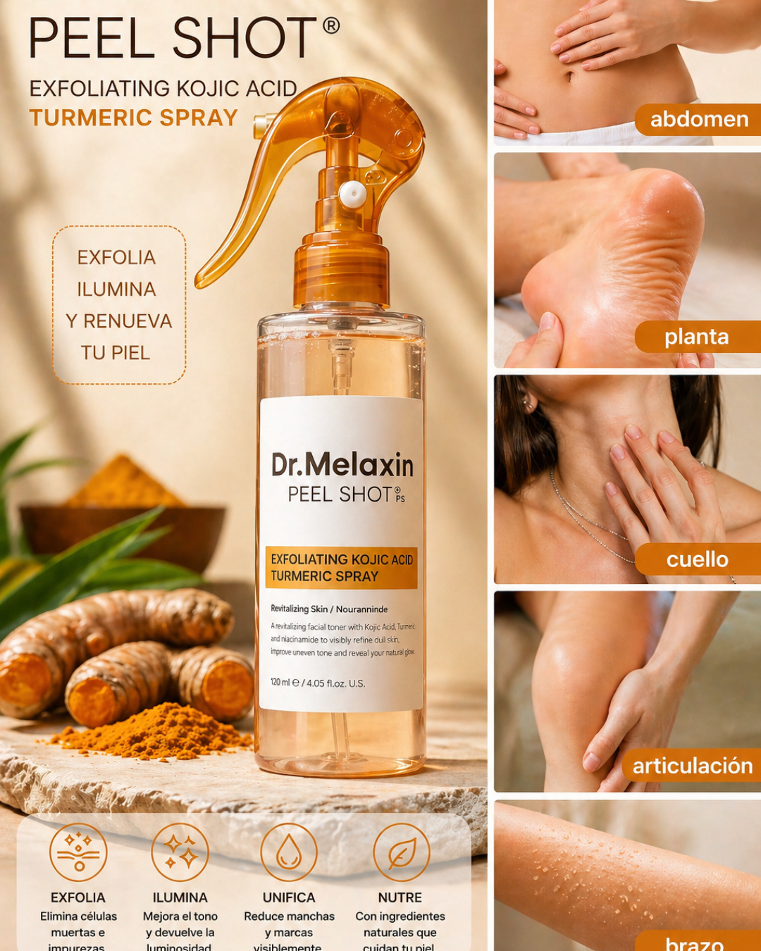 EXFOLIANTE DR.MELAXIN