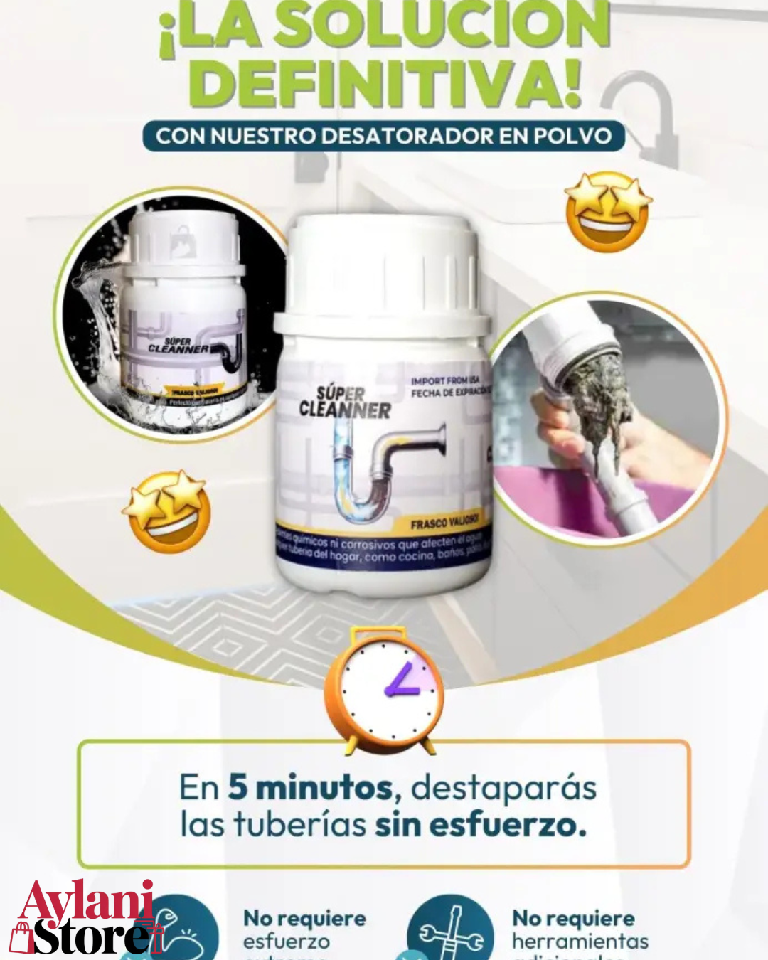 DESATORADOR MULTIUSOS: SUPER CLEANNER